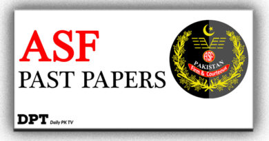 ASF Past Papers