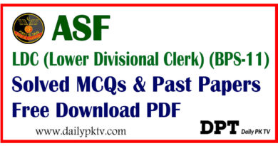 ASF LDC (Lower Divisional Clerk)