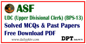 UDC-Upper-Divisional-Clerk-BPS-13