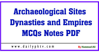 Archaeological-Sites-Dynasties-and-Empires-MCQs-Notes-PDF