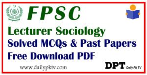 FPSC-Lecturer-Sociology