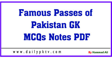 Passes of Pakistan