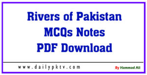 Rivers of Pakistan