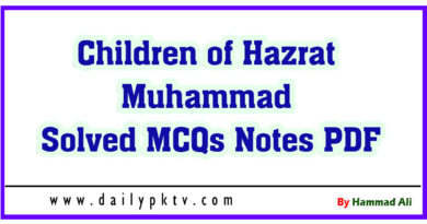Children of Hazrat Muhammad