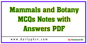 Mammals-and-Botany