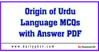 Origin of Urdu Language