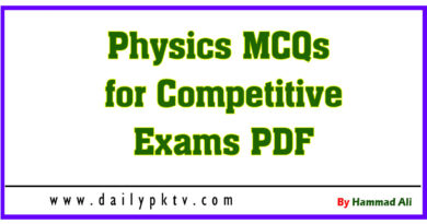 Physics MCQs for all Competitive Exams
