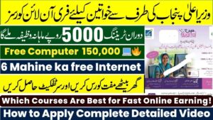 Free Registration CM Punjab Learn & Make Money Online Courses 2025 | Apply Know