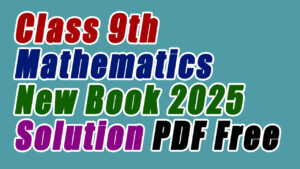 Class 9 New Maths Book Solution